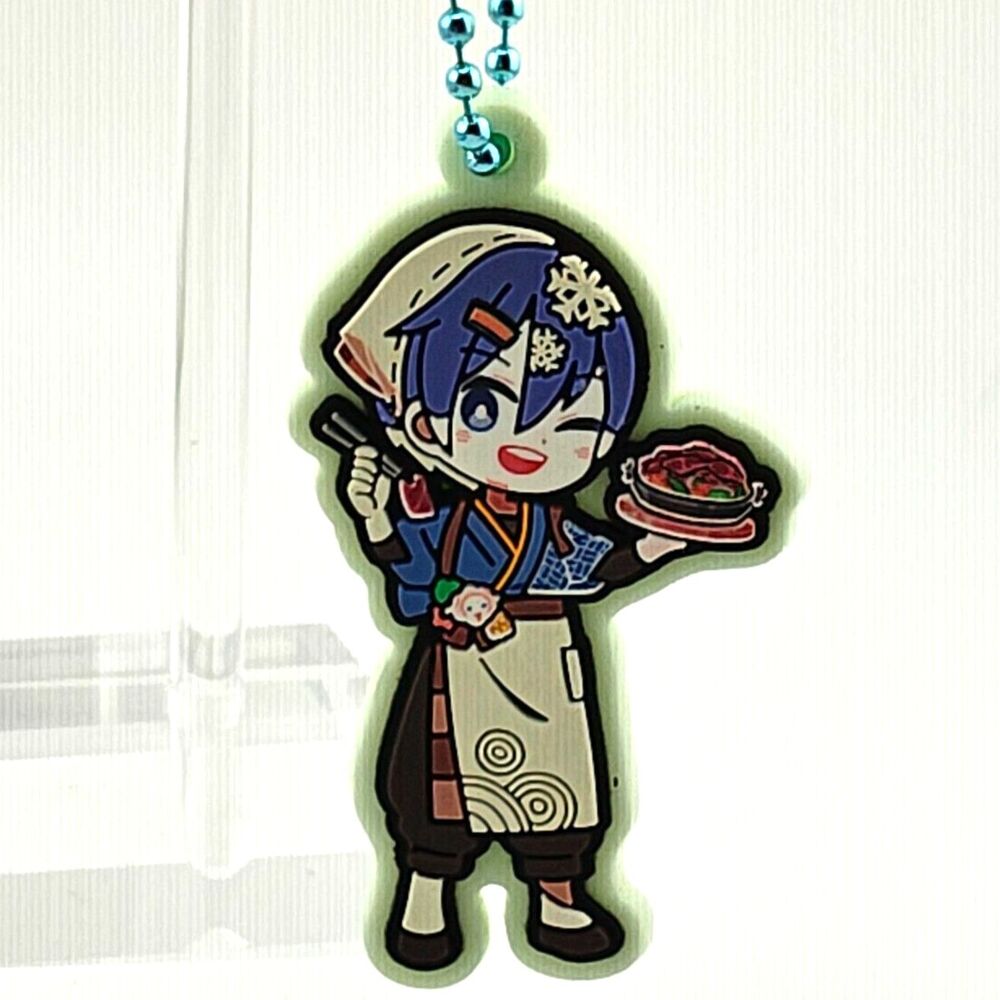 KAITO - Bandai Piapro Characters rubber keychain